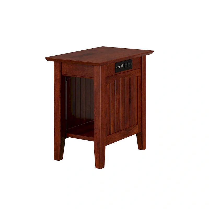 Table d'appoint AFI Nantucket avec chargeur intégré