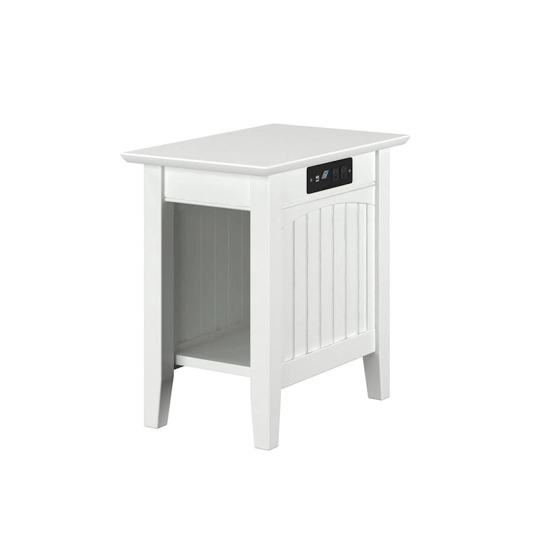 Table d'appoint AFI Nantucket avec chargeur intégré
