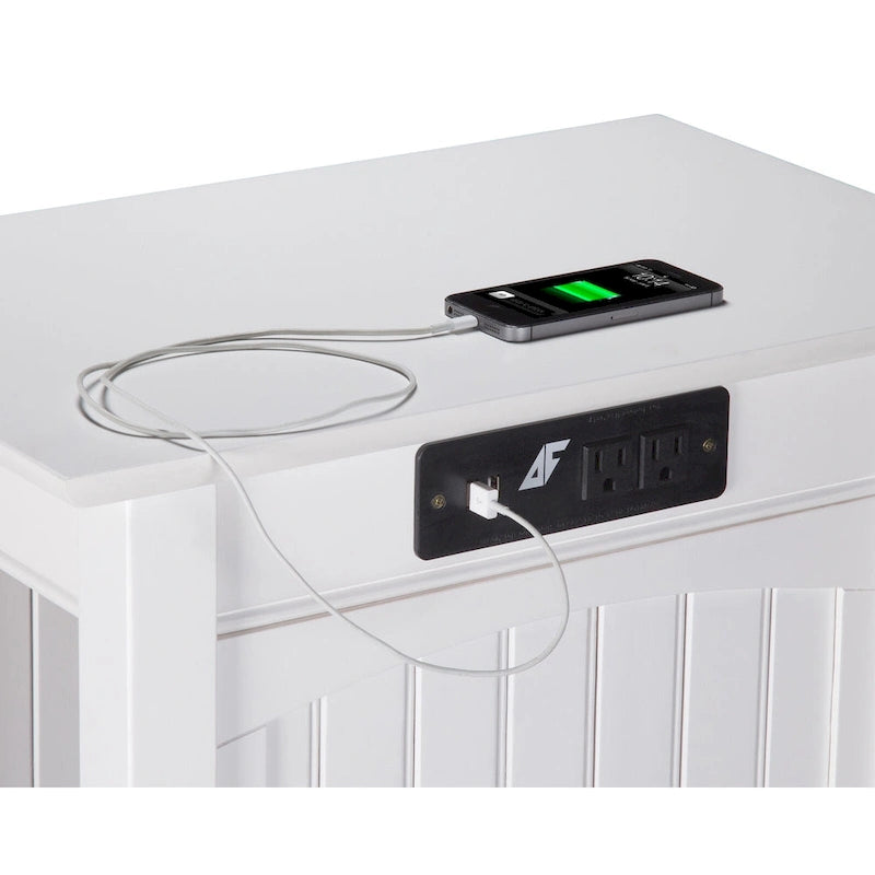 Table d'appoint AFI Nantucket avec chargeur intégré