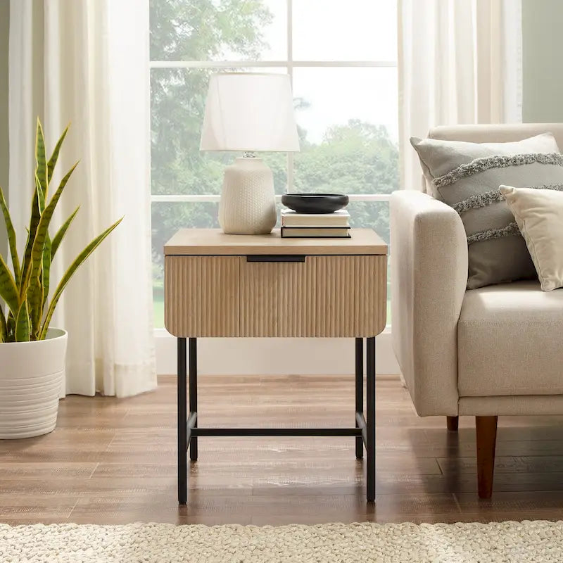 Tavolino con anta a coste Middlebrook Designs Minimal