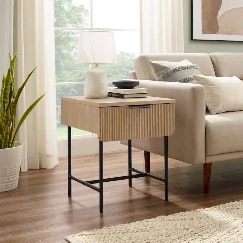 Tavolino con anta a coste Middlebrook Designs Minimal