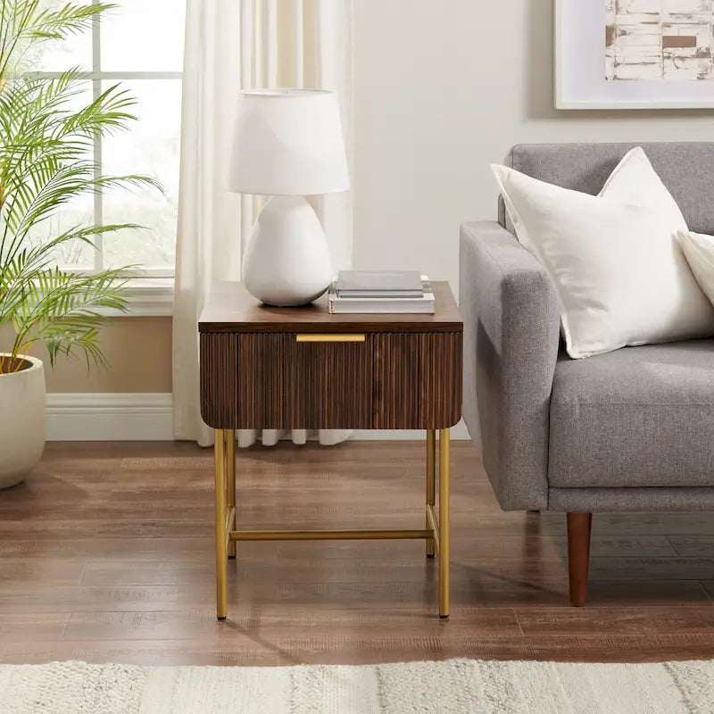 Tavolino con anta a coste Middlebrook Designs Minimal