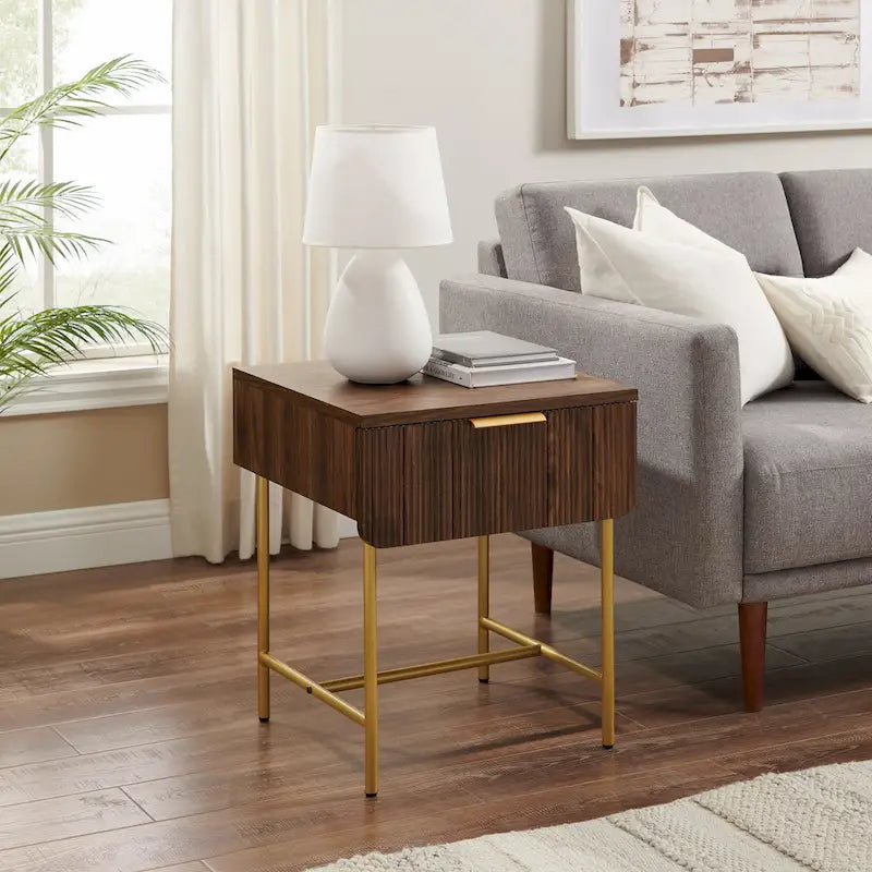 Tavolino con anta a coste Middlebrook Designs Minimal