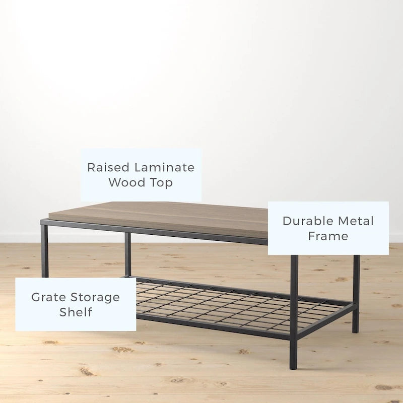 Tables basses et tables d'appoint en bois et métal Brookside Ruby