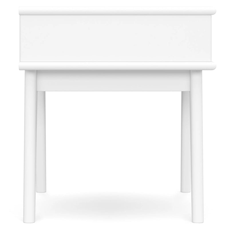 WYNDENHALL Tierney, tavolo occasionale rettangolare moderno di metà secolo, in LEGNO MASSELLO, larghezza 56 cm - 56 L x 51 P x 56 A cm