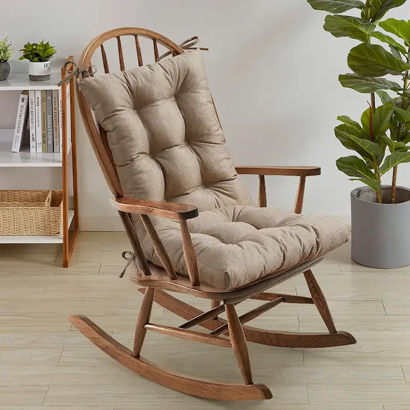 Sweet Home Collection Rocking Chair Cushion Set