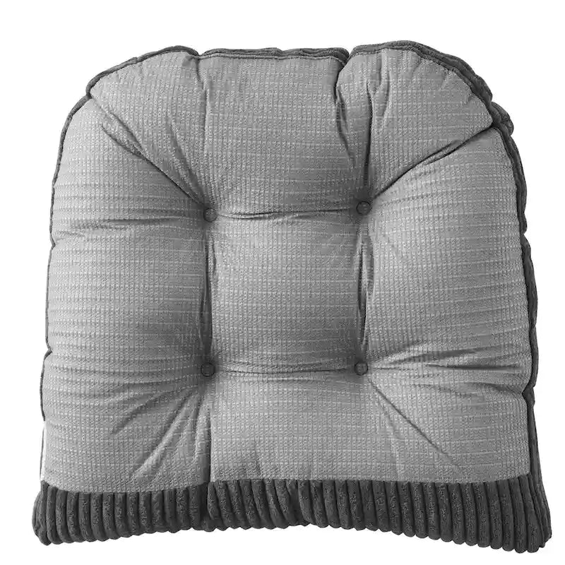 Sweet Home Collection Set di 2 cuscini antiscivolo in velluto a costine per sedia a dondolo