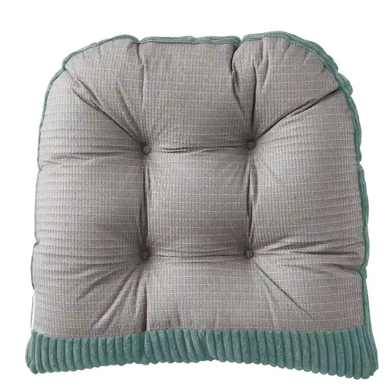 Sweet Home Collection Set di 2 cuscini antiscivolo in velluto a costine per sedia a dondolo