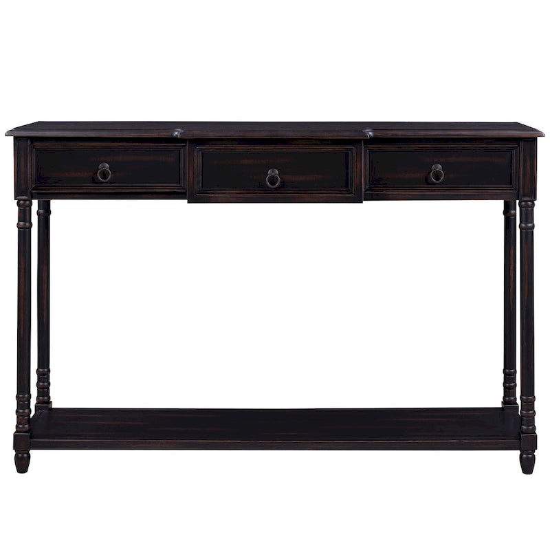 Table basse moderne avec tiroirs