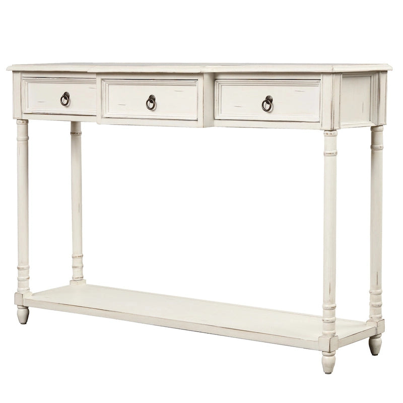 Table basse moderne avec tiroirs
