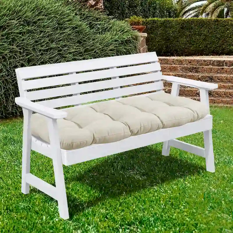 Sweet Home Collection Cuscino da esterno per poltrona a due posti trapuntato 44 x 19