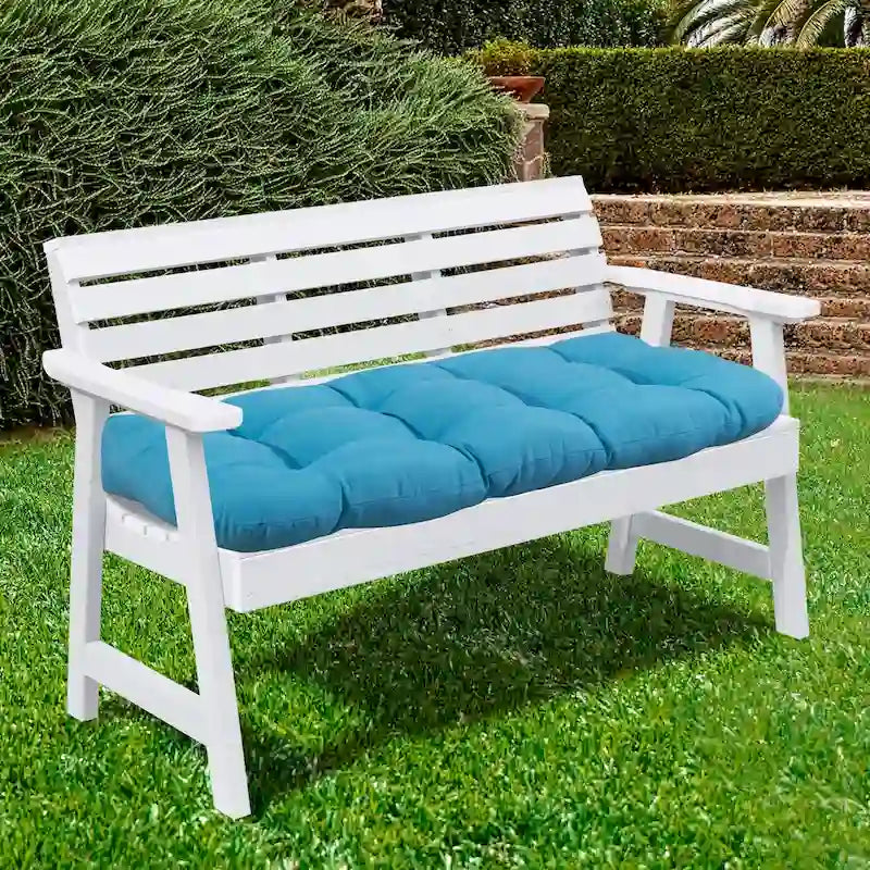 Sweet Home Collection Cuscino da esterno per poltrona a due posti trapuntato 44 x 19