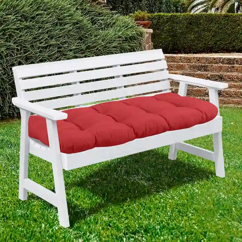 Sweet Home Collection Cuscino da esterno per poltrona a due posti trapuntato 44 x 19