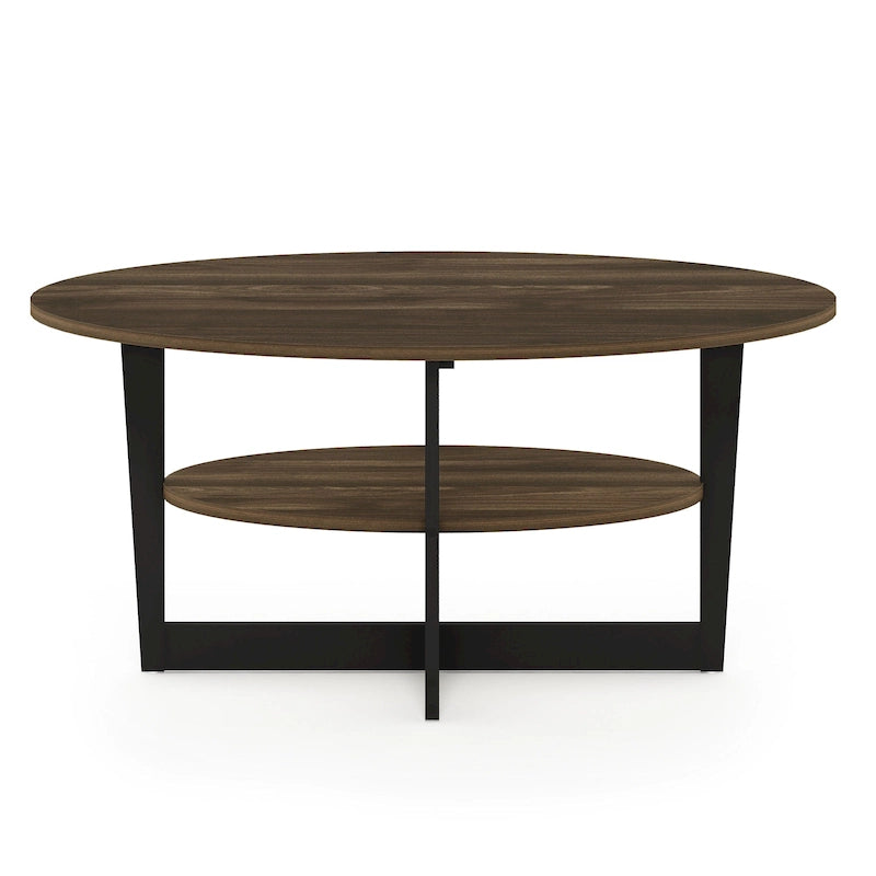 Furinno JAYA Tavolino da caffè ovale