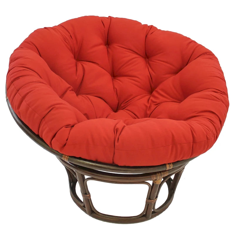 Cuscino Papasan in twill solido da 52 pollici (solo cuscino)