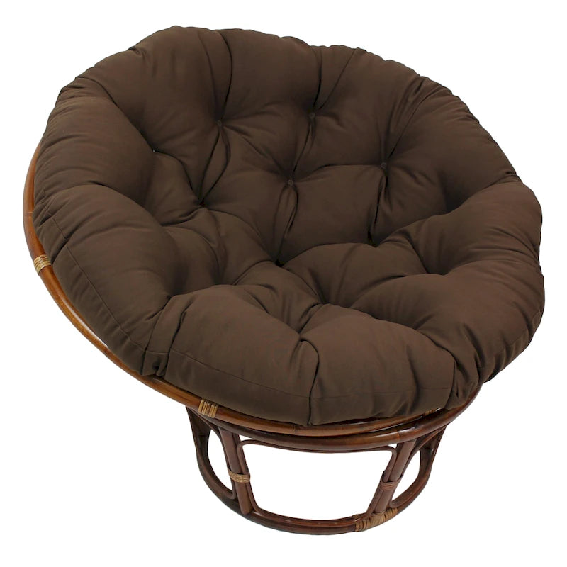 Cuscino Papasan in twill solido da 52 pollici (solo cuscino)