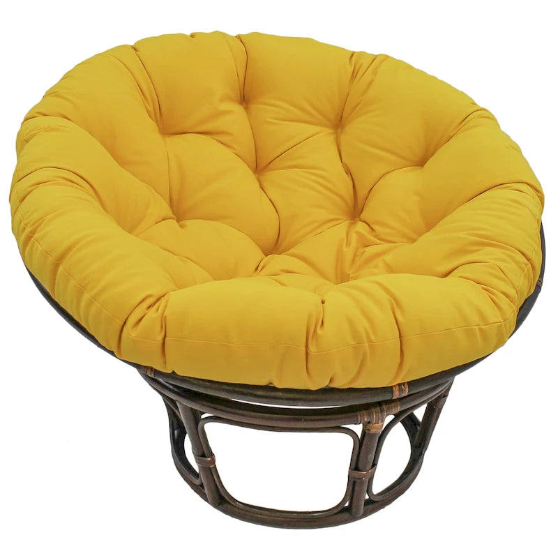 Cuscino Papasan in twill solido da 52 pollici (solo cuscino)