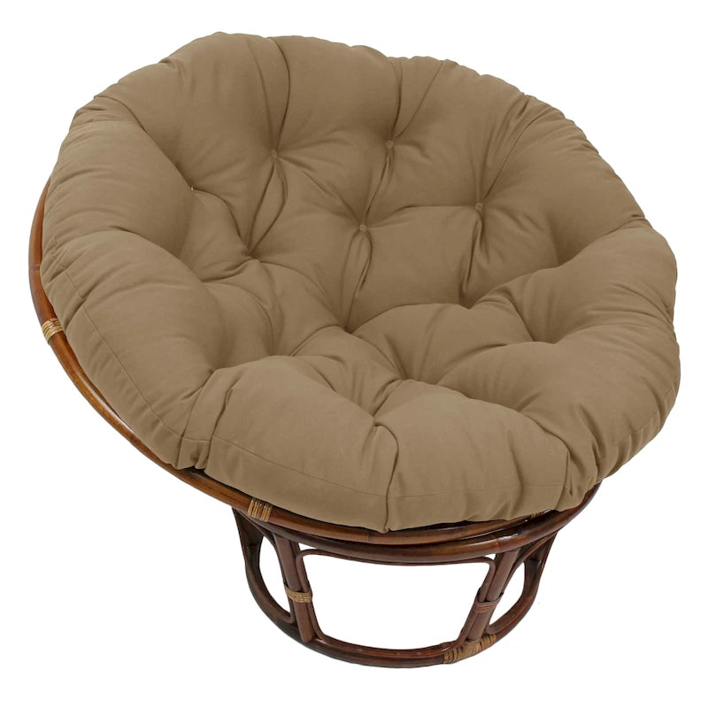 Cuscino Papasan in twill solido da 52 pollici (solo cuscino)