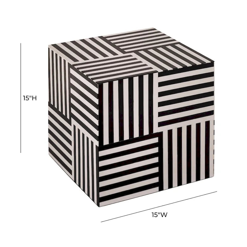 Tavolino cubo - 15L x 15P x 15A