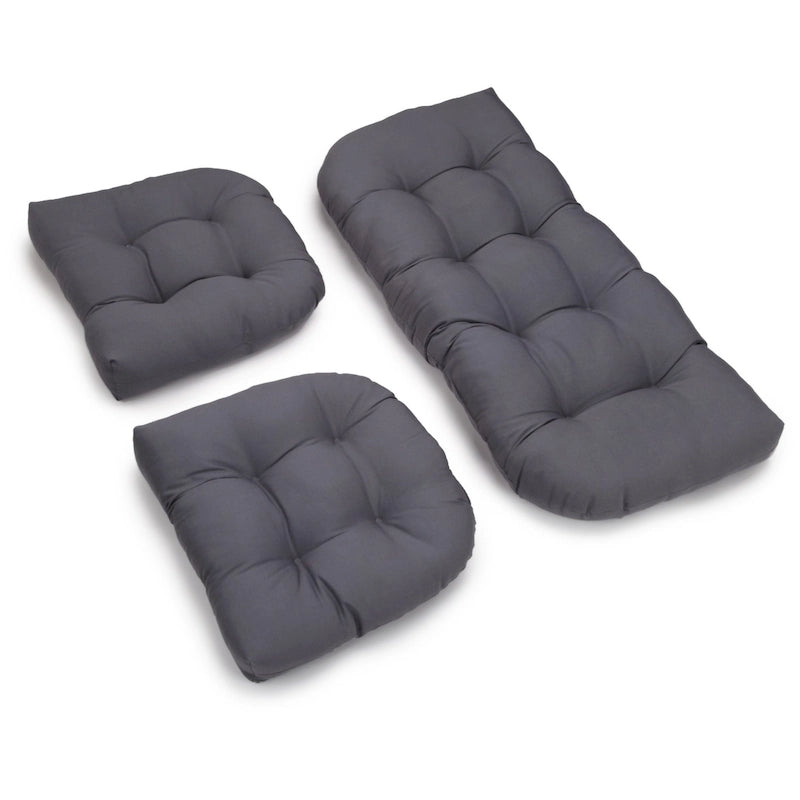 Set cuscini a 3 pezzi in twill per divano da interni