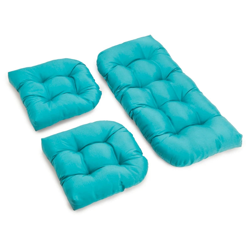 Set cuscini a 3 pezzi in twill per divano da interni