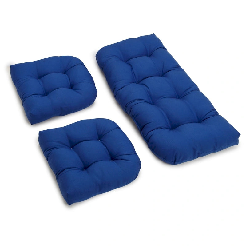 Set cuscini a 3 pezzi in twill per divano da interni