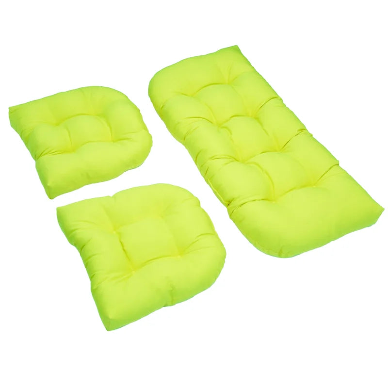 Set cuscini a 3 pezzi in twill per divano da interni