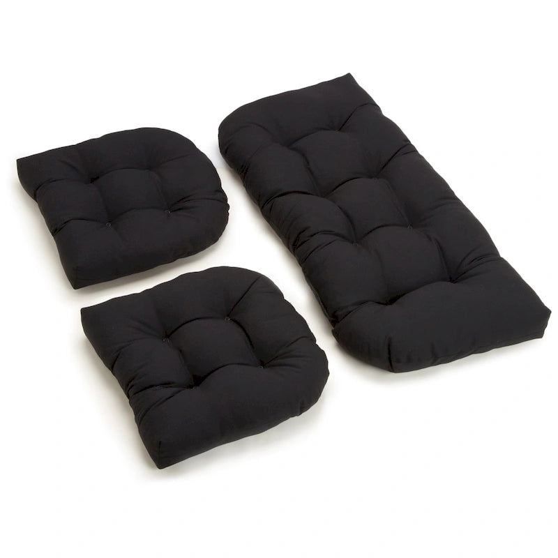Set cuscini a 3 pezzi in twill per divano da interni