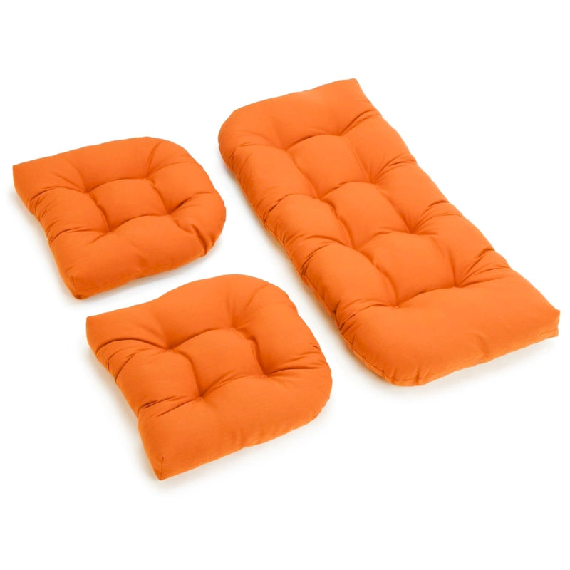 Set cuscini a 3 pezzi in twill per divano da interni