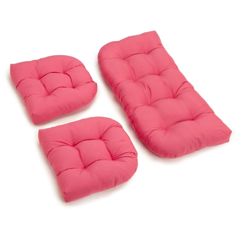 Set cuscini a 3 pezzi in twill per divano da interni