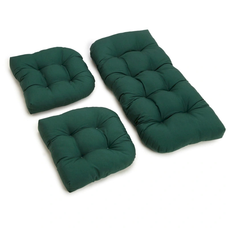 Set cuscini a 3 pezzi in twill per divano da interni