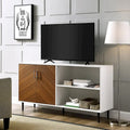 Mobile TV Middlebrook Cassandra da 58 pollici con motivo bookmatch
