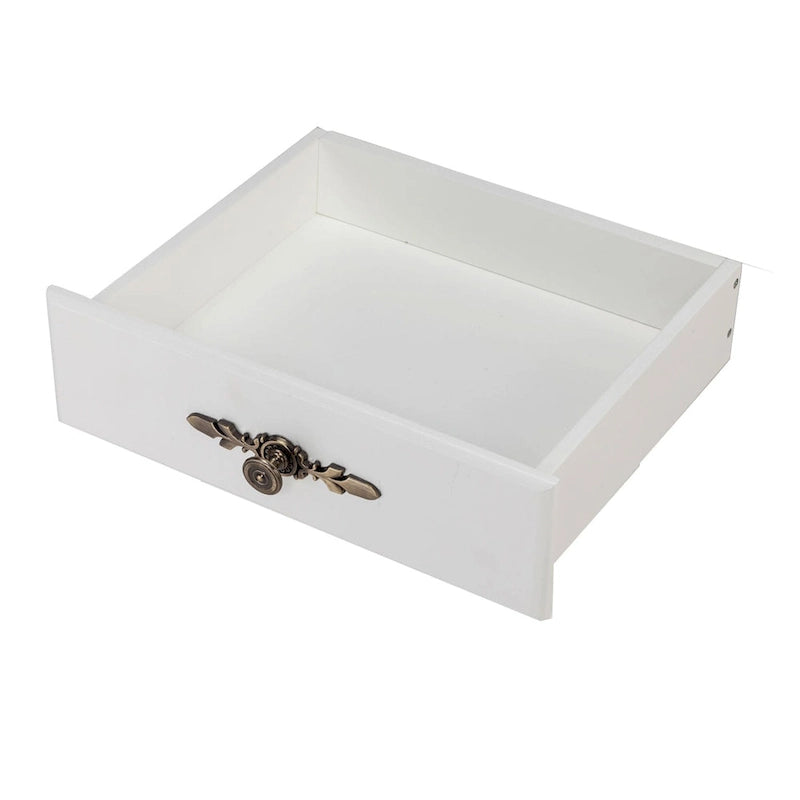 Consolle da Ingresso con Cassetto e Ripiano, Tavolo Consolle Stretto con Contenitore per Corridoio