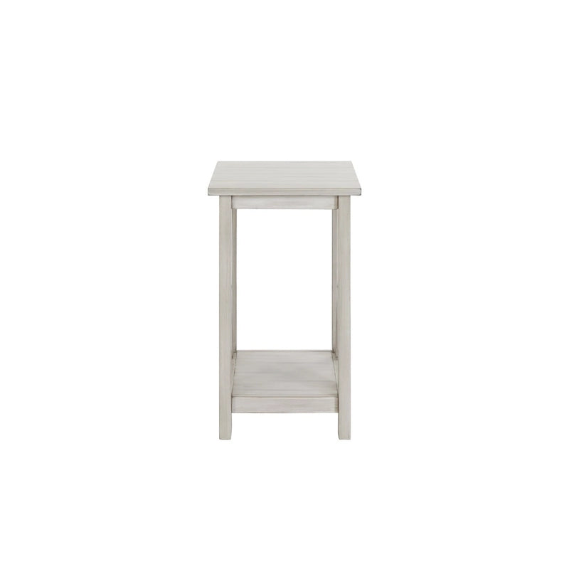 Tavolino in legno bianco antico Jamestown