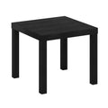Furinno Classic Homey Tavolino Quadrato, Nero