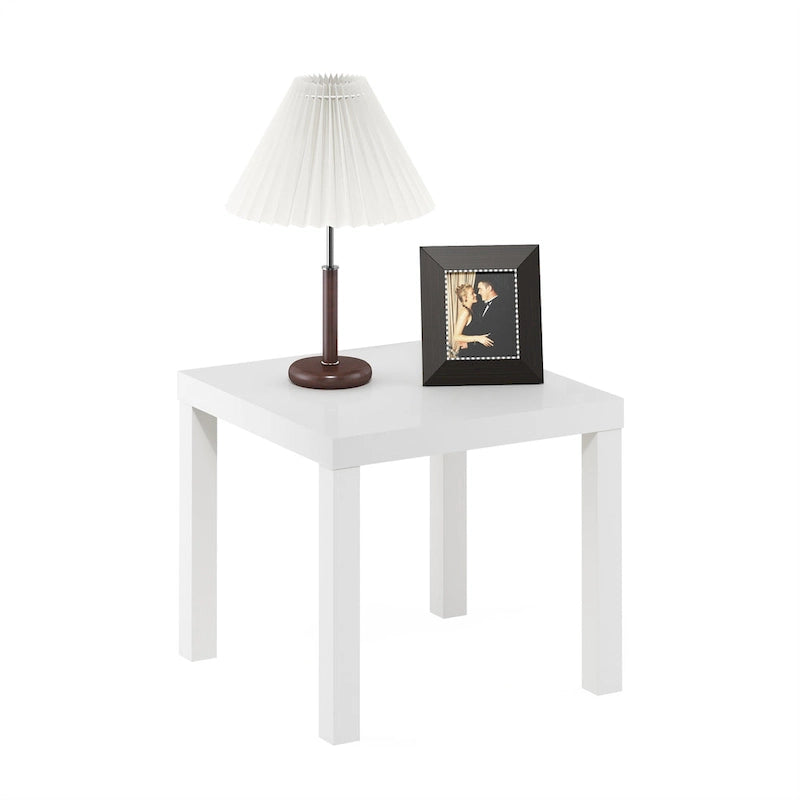 Furinno Classic Homey Tavolino Quadrato, Nero
