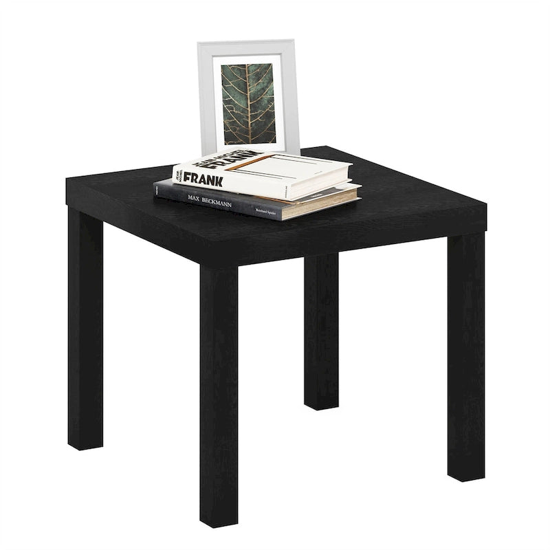 Furinno Classic Homey Tavolino Quadrato, Nero