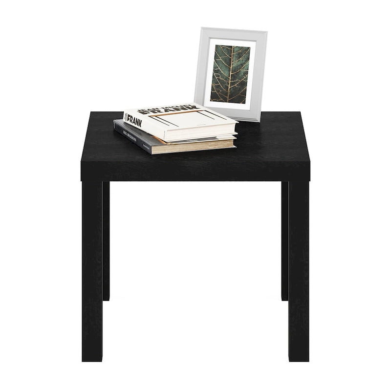Furinno Classic Homey Tavolino Quadrato, Nero