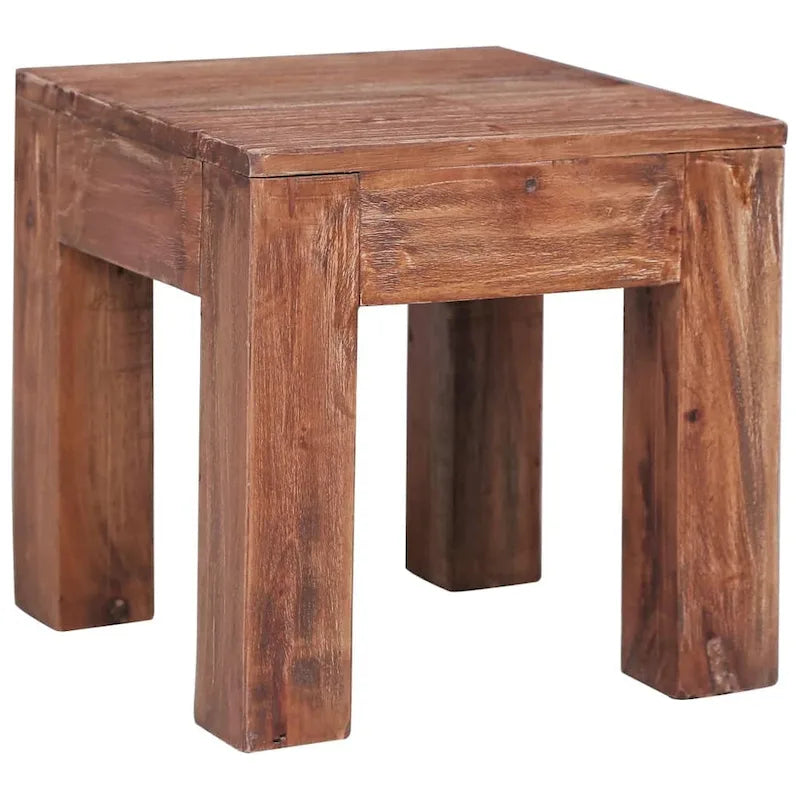 vidaXL Table basse en bois massif recyclé