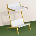 Table d'appoint Ivinta avec rangement, table de chevet moderne et simple