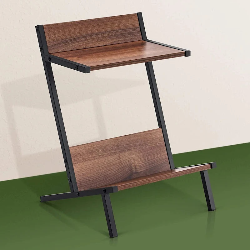 Table d'appoint Ivinta avec rangement, table de chevet moderne et simple