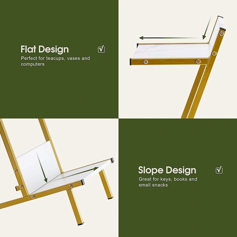 Table d'appoint Ivinta avec rangement, table de chevet moderne et simple