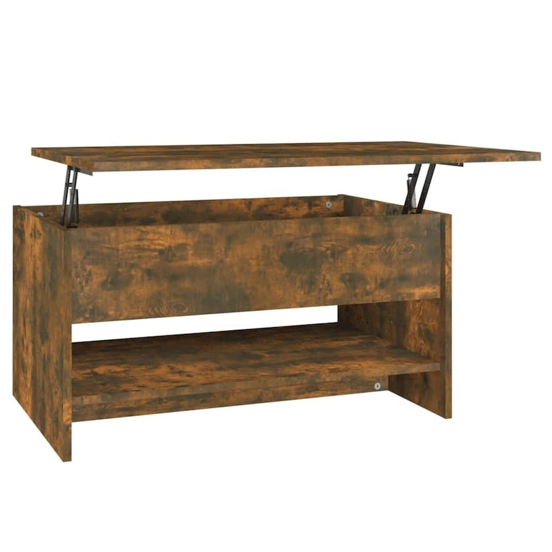 vidaXL Tavolino da Caffè con Ripiano Sollevabile Tavolino da Divano in Legno Ingegnerizzato - 80 x 50 x 42.5