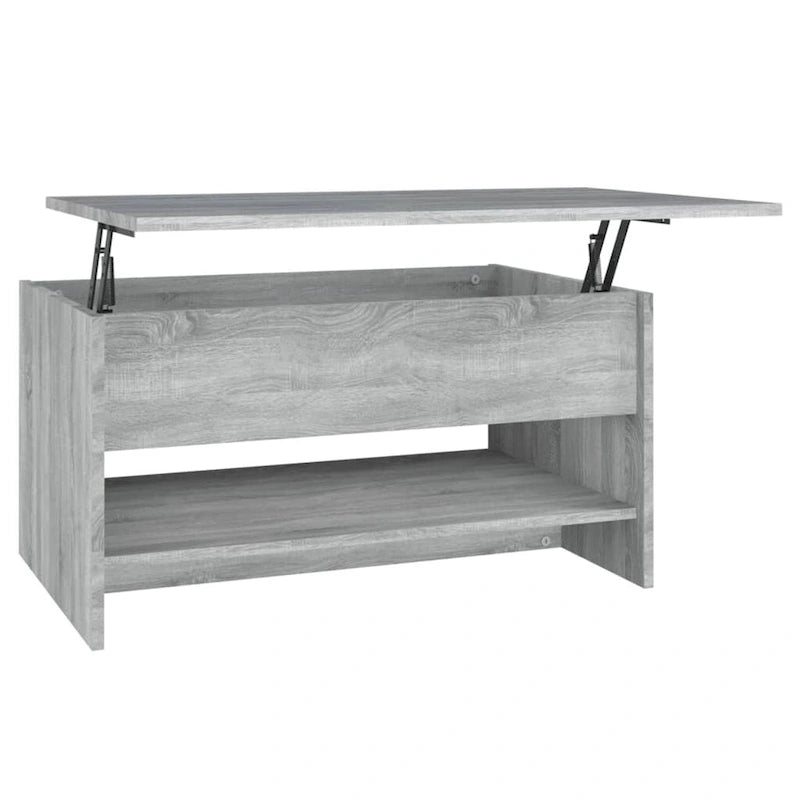 vidaXL Tavolino da Caffè con Ripiano Sollevabile Tavolino da Divano in Legno Ingegnerizzato - 80 x 50 x 42.5
