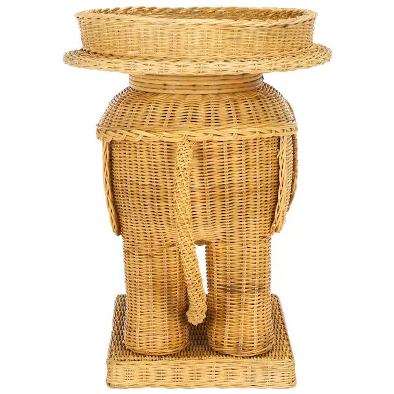 SAFAVIEH Tavolino d'Appoggio Contenitore Bilek Naturale - 25 x 17.5 x 21.5 - 25Lx18Px22A