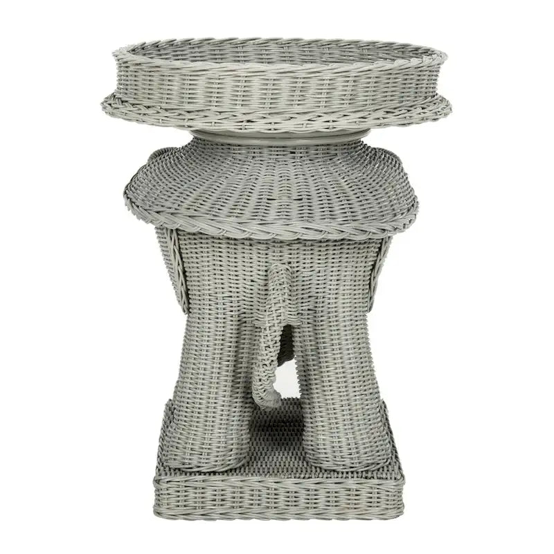 SAFAVIEH Tavolino d'Appoggio Contenitore Bilek Naturale - 25 x 17.5 x 21.5 - 25Lx18Px22A
