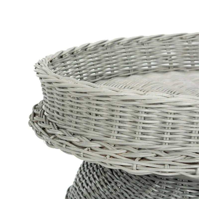 SAFAVIEH Tavolino d'Appoggio Contenitore Bilek Naturale - 25 x 17.5 x 21.5 - 25Lx18Px22A