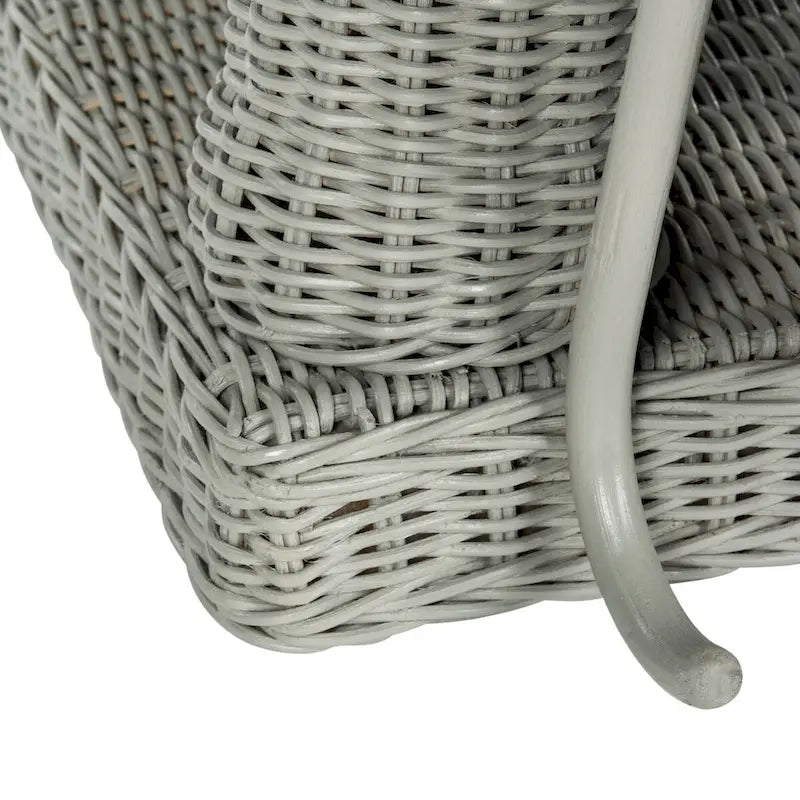 SAFAVIEH Tavolino d'Appoggio Contenitore Bilek Naturale - 25 x 17.5 x 21.5 - 25Lx18Px22A