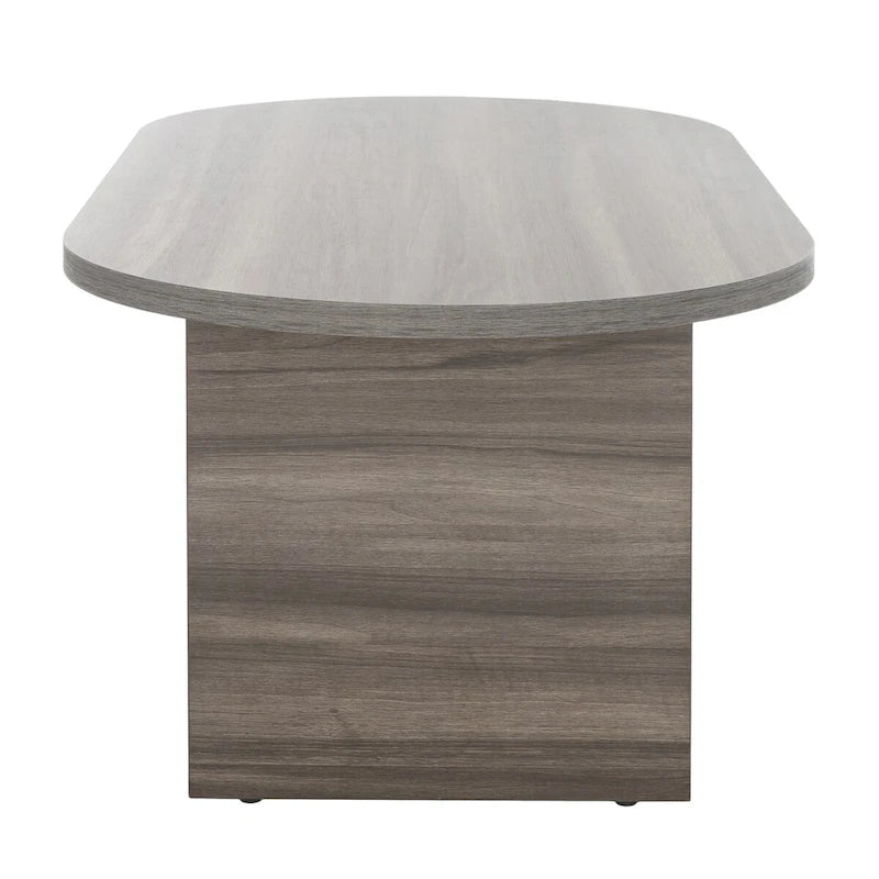 Tavolino da caffè ovale moderno SAFAVIEH Gulzada - 47 pollici L x 24 pollici P x 18 pollici A - 47Lx24Px18A