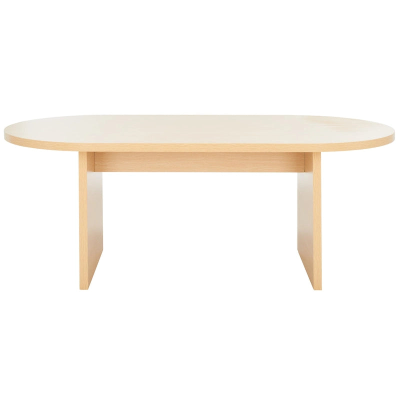 Tavolino da caffè ovale moderno SAFAVIEH Gulzada - 47 pollici L x 24 pollici P x 18 pollici A - 47Lx24Px18A